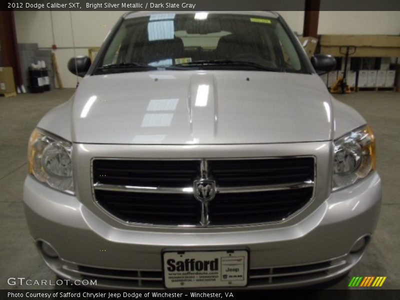 Bright Silver Metallic / Dark Slate Gray 2012 Dodge Caliber SXT