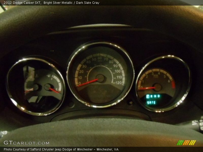 Bright Silver Metallic / Dark Slate Gray 2012 Dodge Caliber SXT