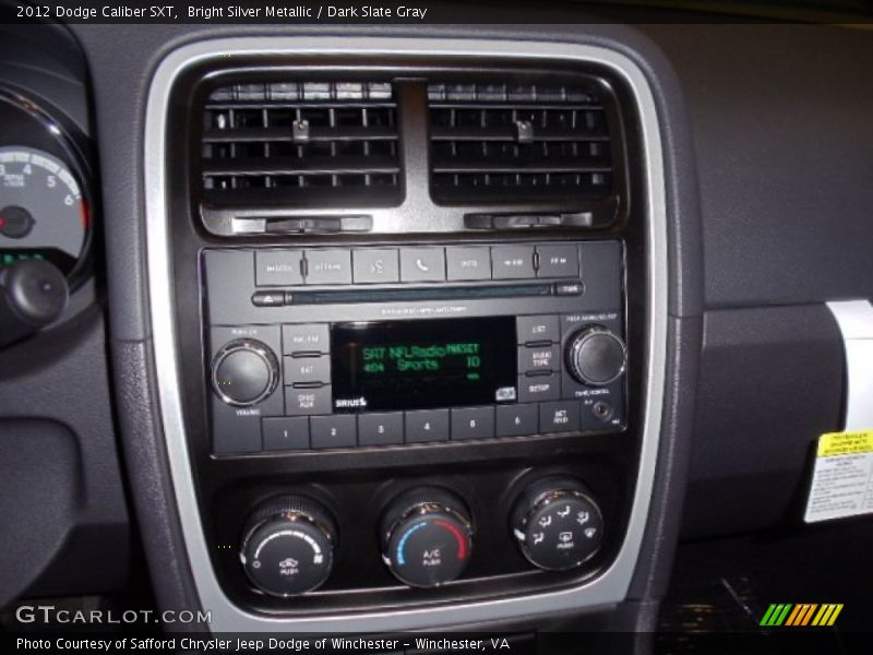 Bright Silver Metallic / Dark Slate Gray 2012 Dodge Caliber SXT