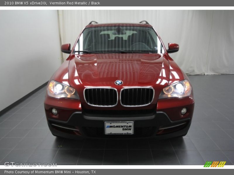 Vermilion Red Metallic / Black 2010 BMW X5 xDrive30i