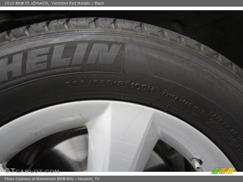 Vermilion Red Metallic / Black 2010 BMW X5 xDrive30i