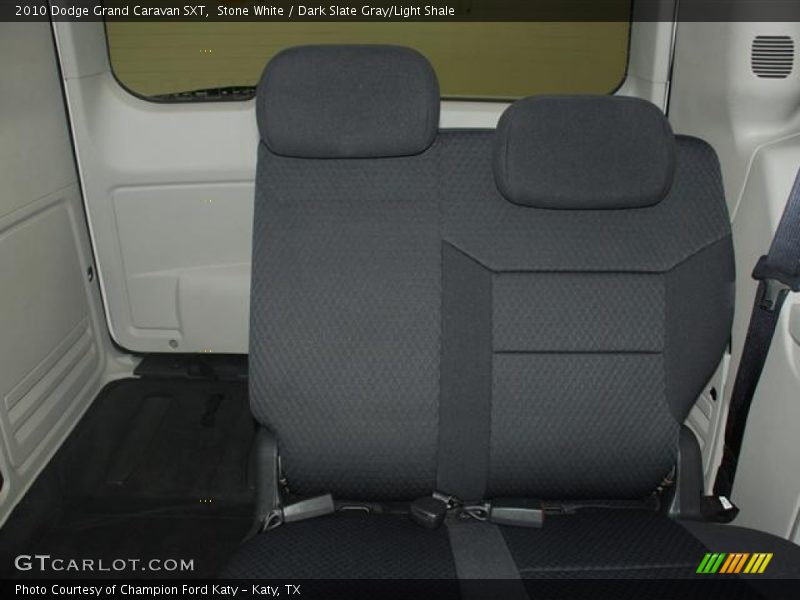 Stone White / Dark Slate Gray/Light Shale 2010 Dodge Grand Caravan SXT