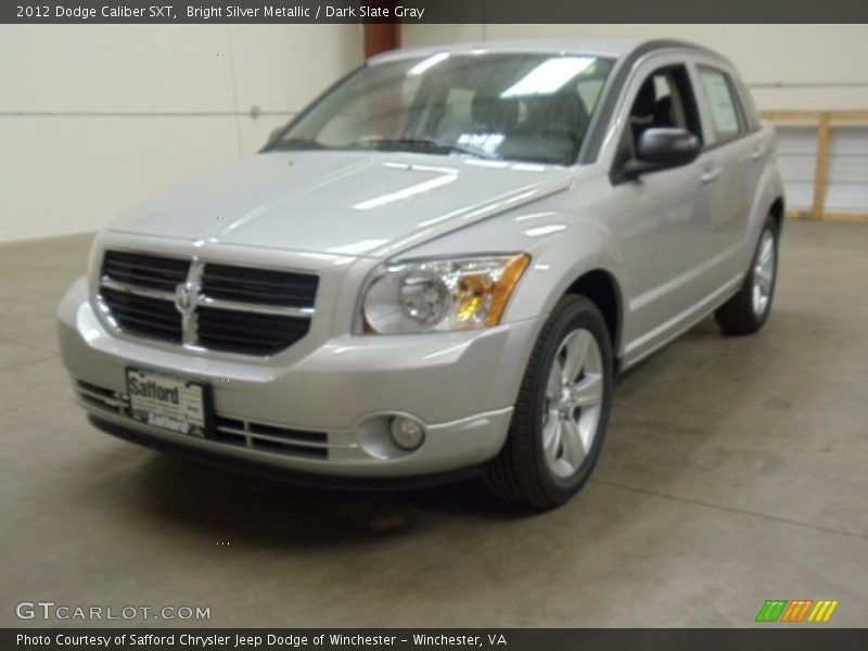 Bright Silver Metallic / Dark Slate Gray 2012 Dodge Caliber SXT