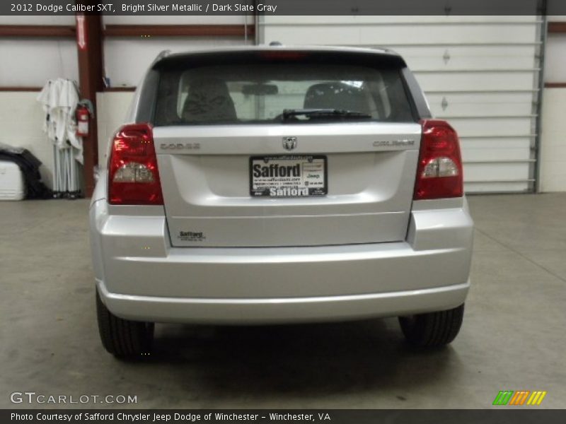 Bright Silver Metallic / Dark Slate Gray 2012 Dodge Caliber SXT