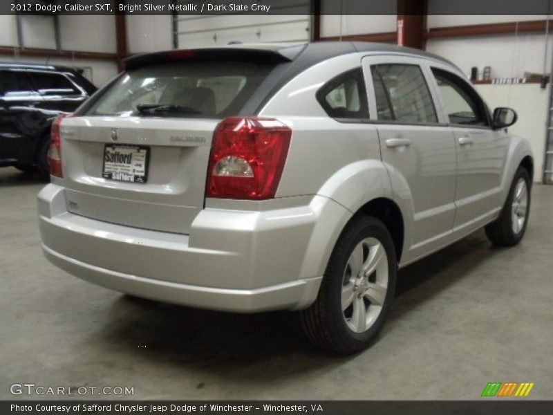 Bright Silver Metallic / Dark Slate Gray 2012 Dodge Caliber SXT