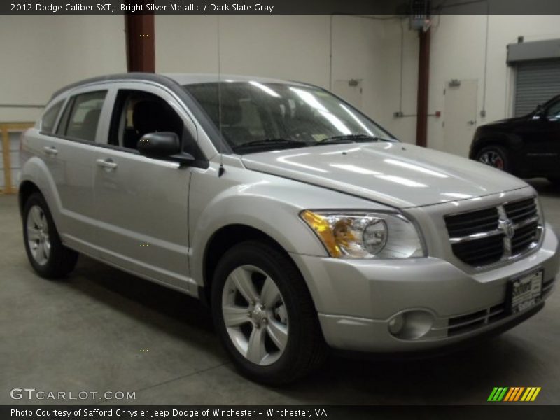 Bright Silver Metallic / Dark Slate Gray 2012 Dodge Caliber SXT