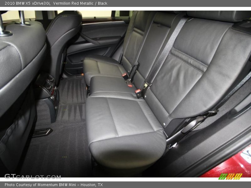 Vermilion Red Metallic / Black 2010 BMW X5 xDrive30i