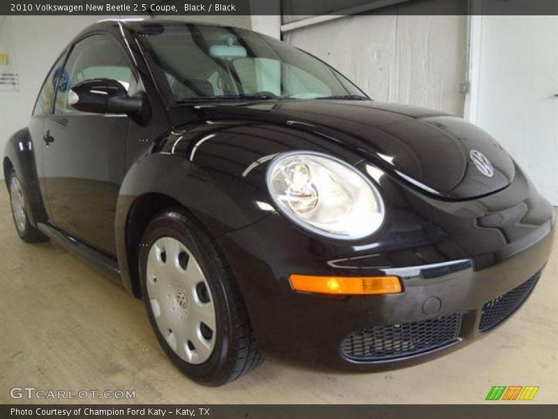 Black / Black 2010 Volkswagen New Beetle 2.5 Coupe