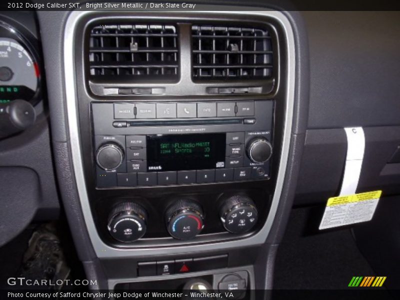 Bright Silver Metallic / Dark Slate Gray 2012 Dodge Caliber SXT