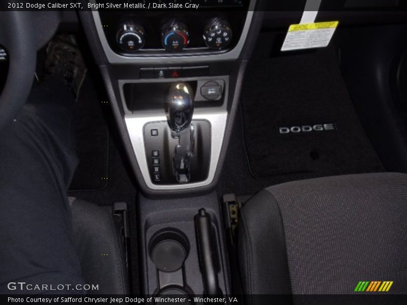 Bright Silver Metallic / Dark Slate Gray 2012 Dodge Caliber SXT