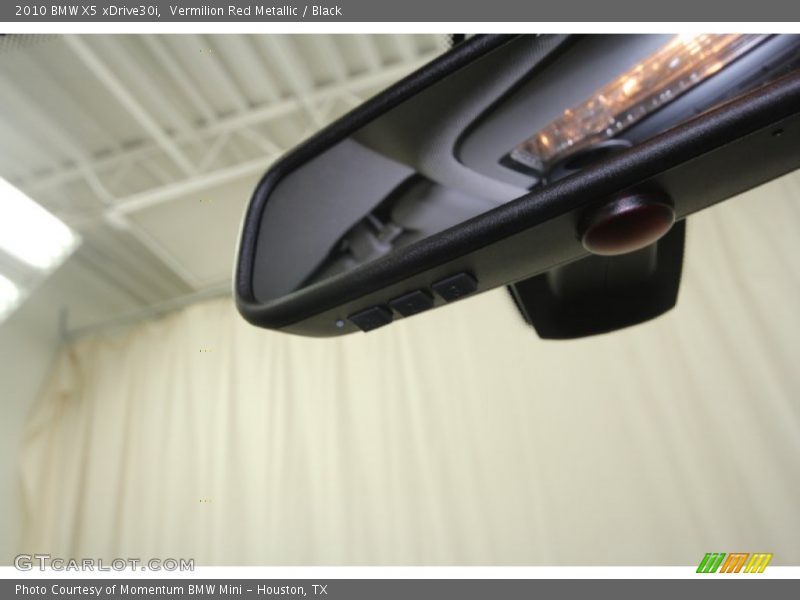 Vermilion Red Metallic / Black 2010 BMW X5 xDrive30i