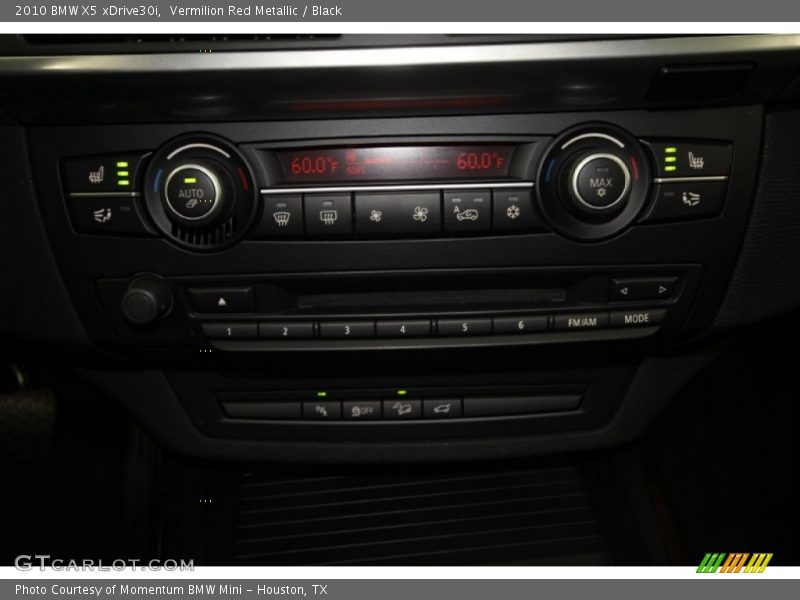 Vermilion Red Metallic / Black 2010 BMW X5 xDrive30i