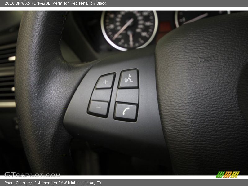 Vermilion Red Metallic / Black 2010 BMW X5 xDrive30i