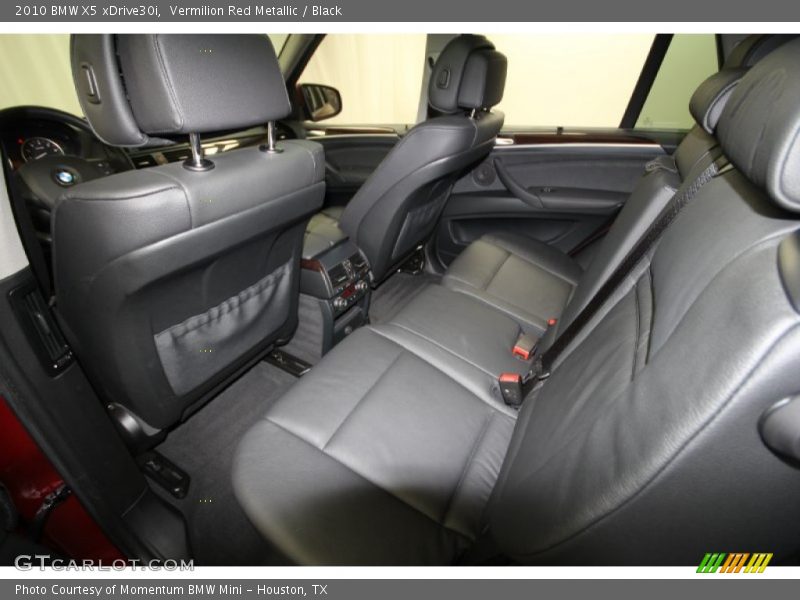 Vermilion Red Metallic / Black 2010 BMW X5 xDrive30i