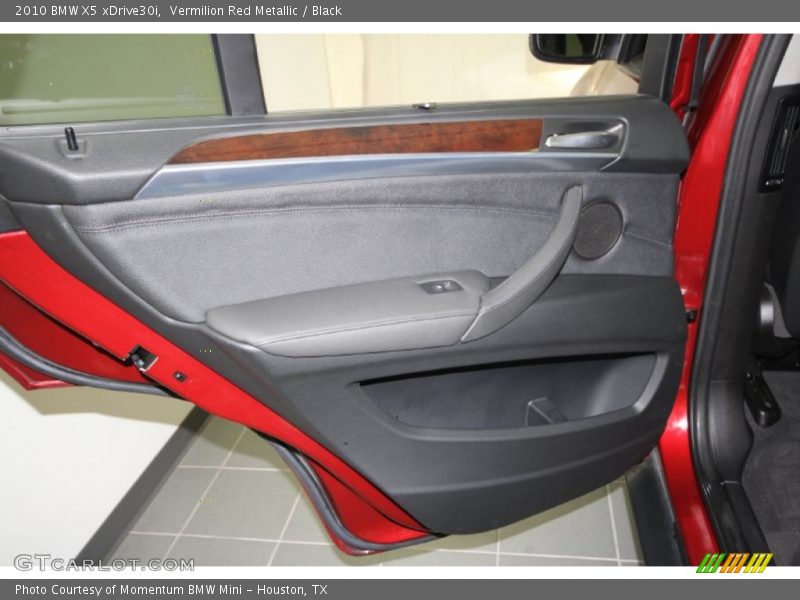 Vermilion Red Metallic / Black 2010 BMW X5 xDrive30i