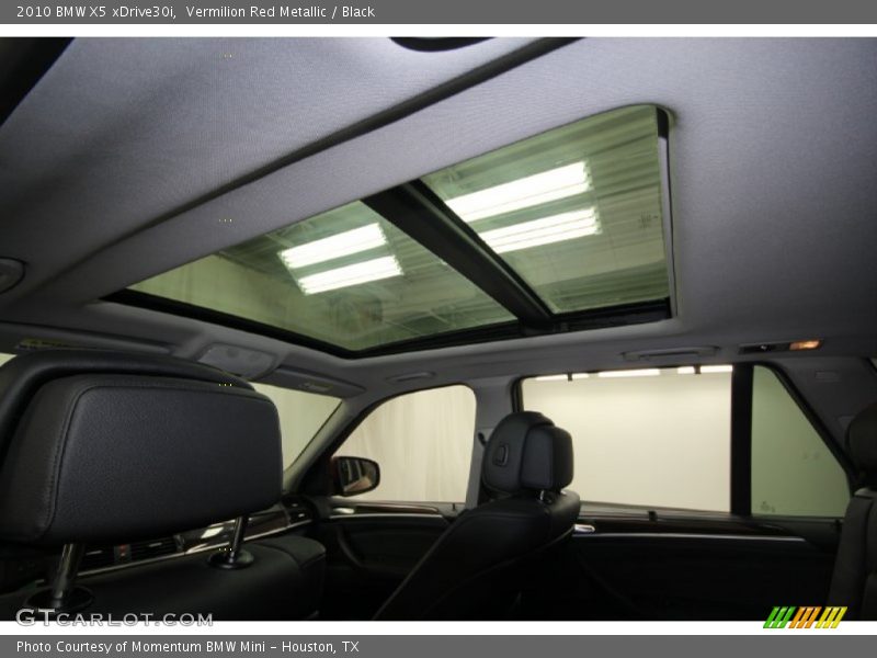 Vermilion Red Metallic / Black 2010 BMW X5 xDrive30i