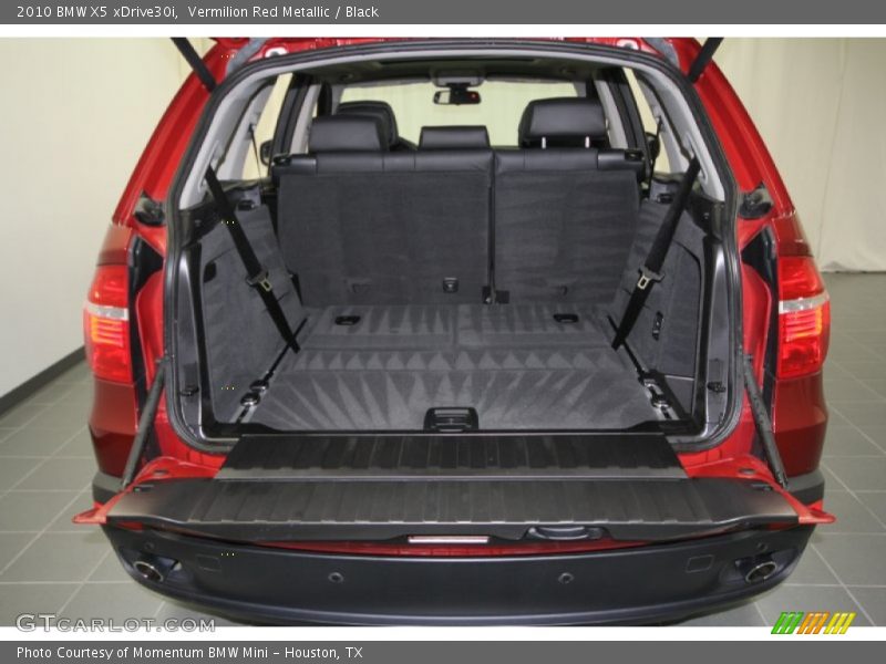 Vermilion Red Metallic / Black 2010 BMW X5 xDrive30i
