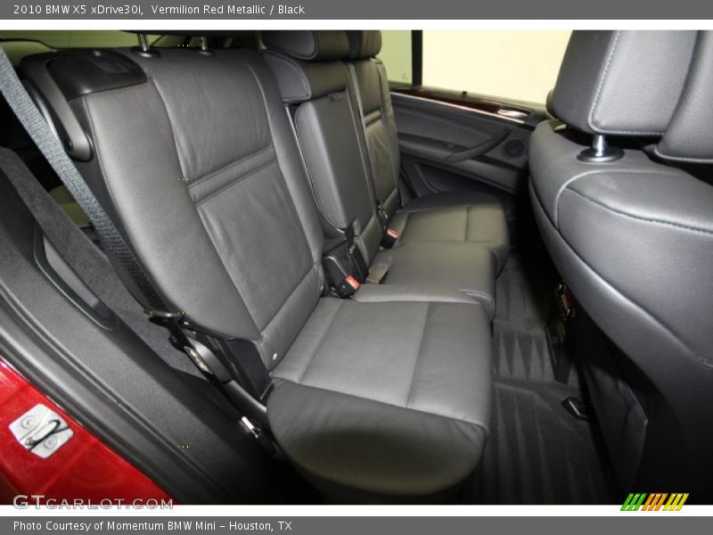 Vermilion Red Metallic / Black 2010 BMW X5 xDrive30i