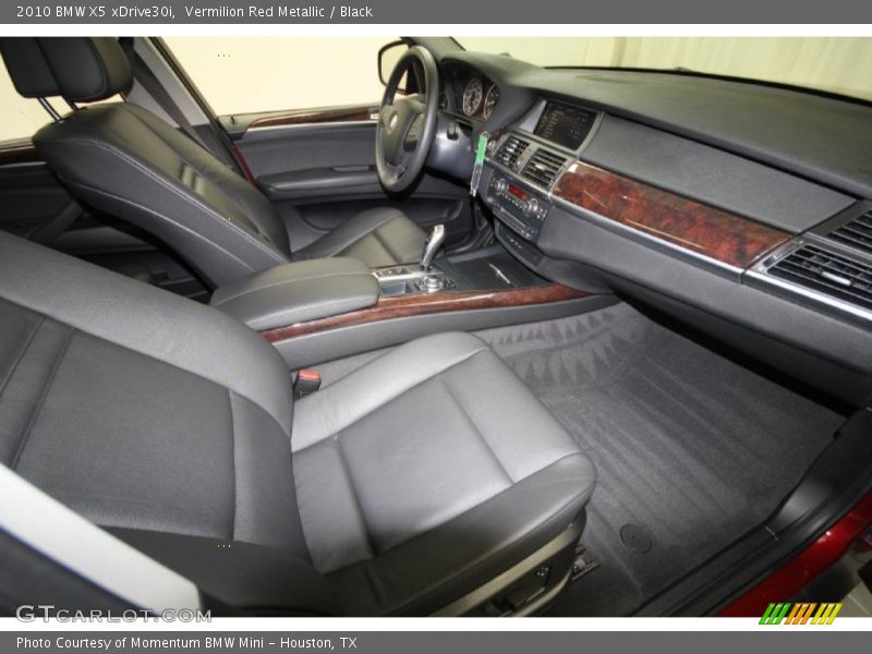 Vermilion Red Metallic / Black 2010 BMW X5 xDrive30i