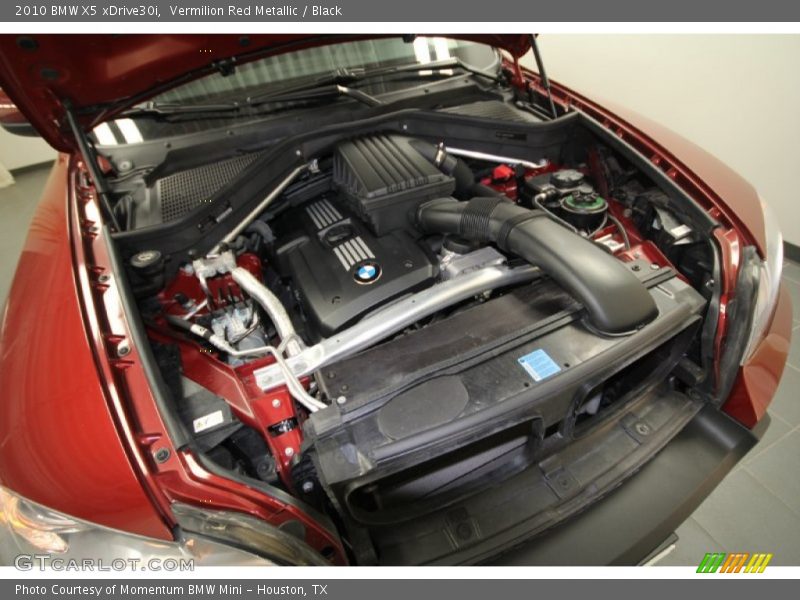 Vermilion Red Metallic / Black 2010 BMW X5 xDrive30i