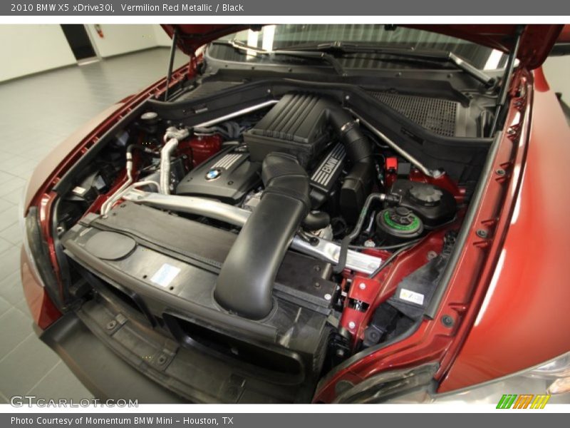 Vermilion Red Metallic / Black 2010 BMW X5 xDrive30i