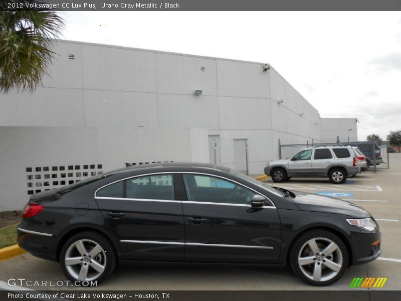 Urano Gray Metallic / Black 2012 Volkswagen CC Lux Plus