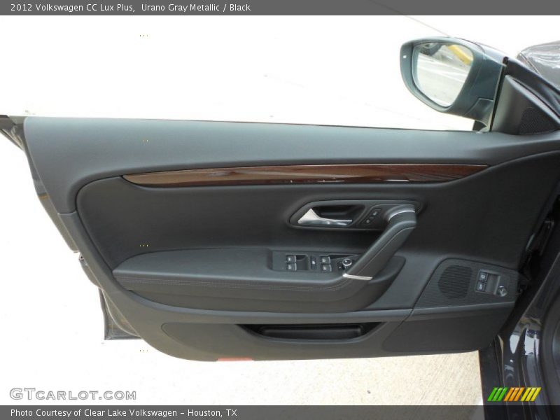 Urano Gray Metallic / Black 2012 Volkswagen CC Lux Plus