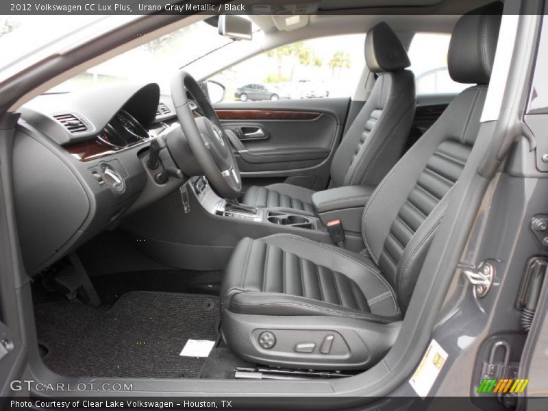 Urano Gray Metallic / Black 2012 Volkswagen CC Lux Plus