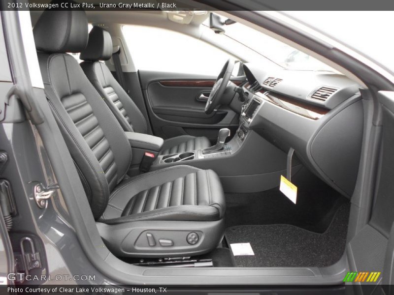 Urano Gray Metallic / Black 2012 Volkswagen CC Lux Plus