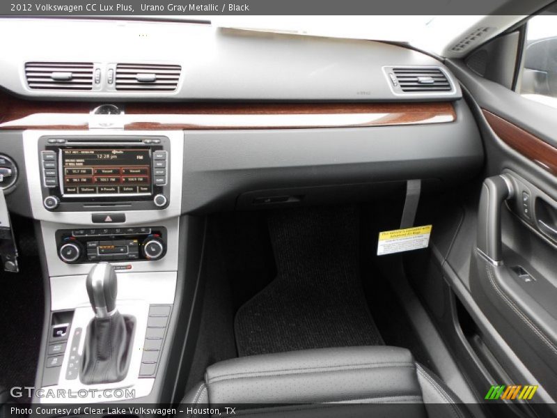 Urano Gray Metallic / Black 2012 Volkswagen CC Lux Plus