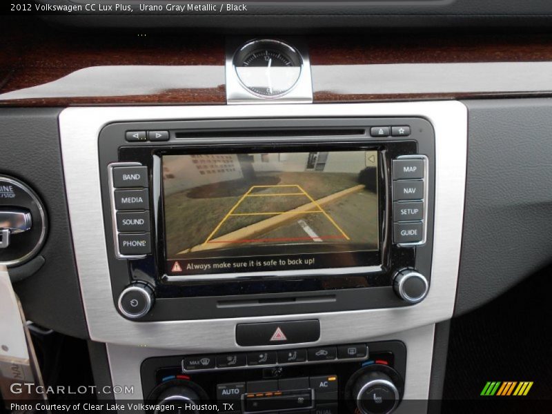 Urano Gray Metallic / Black 2012 Volkswagen CC Lux Plus