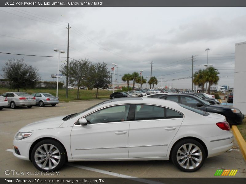 Candy White / Black 2012 Volkswagen CC Lux Limited