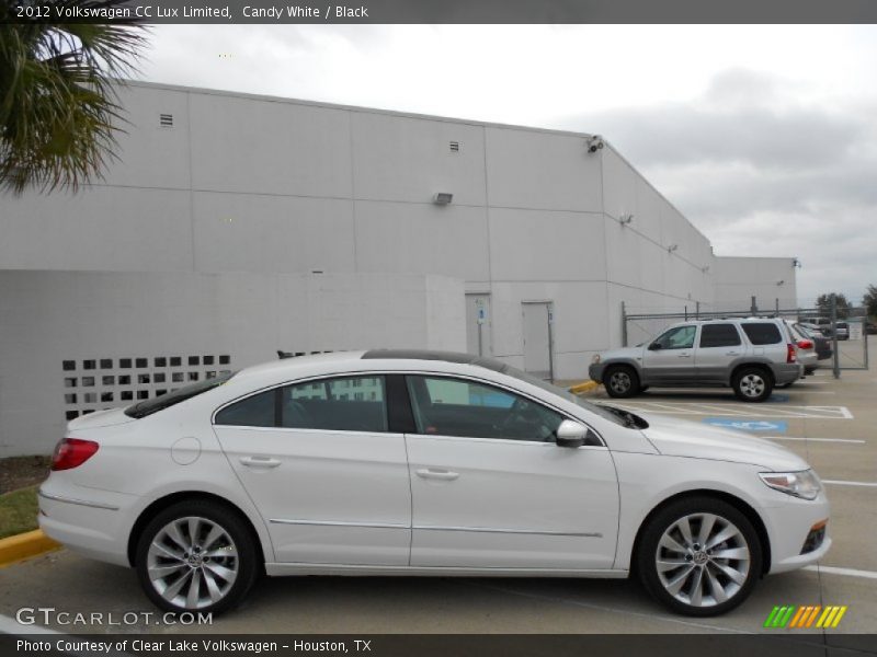 Candy White / Black 2012 Volkswagen CC Lux Limited
