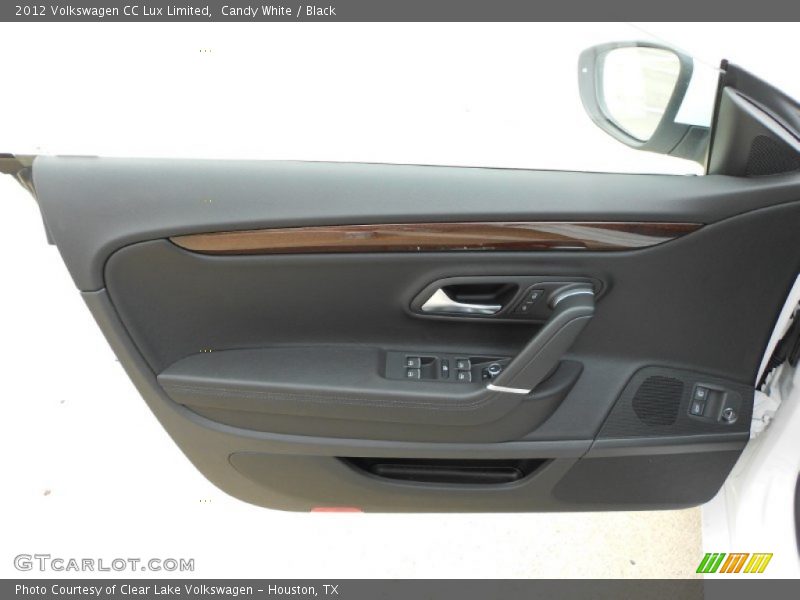 Candy White / Black 2012 Volkswagen CC Lux Limited