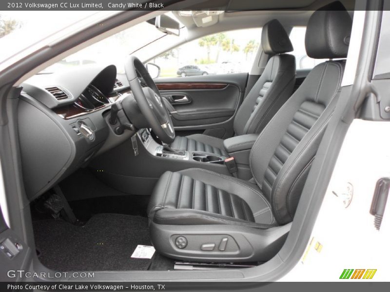  2012 CC Lux Limited Black Interior