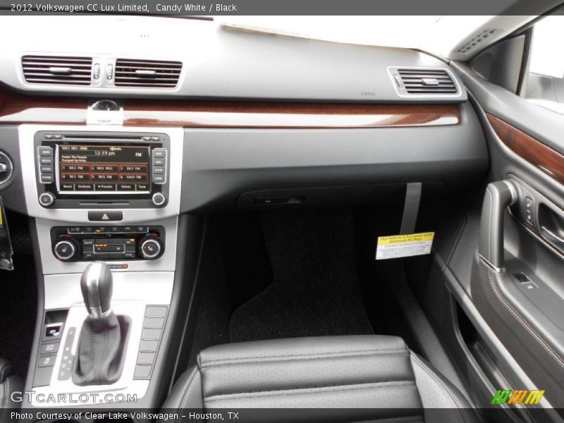 Candy White / Black 2012 Volkswagen CC Lux Limited