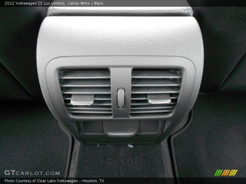 Candy White / Black 2012 Volkswagen CC Lux Limited