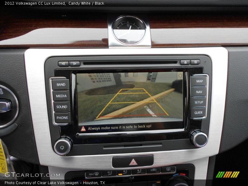 Candy White / Black 2012 Volkswagen CC Lux Limited