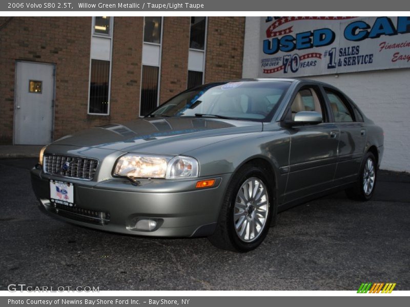 Willow Green Metallic / Taupe/Light Taupe 2006 Volvo S80 2.5T