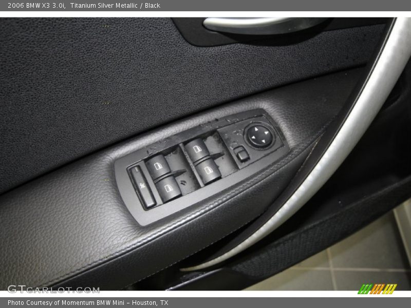 Titanium Silver Metallic / Black 2006 BMW X3 3.0i