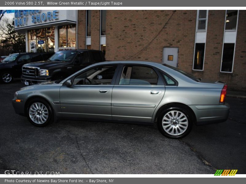 Willow Green Metallic / Taupe/Light Taupe 2006 Volvo S80 2.5T