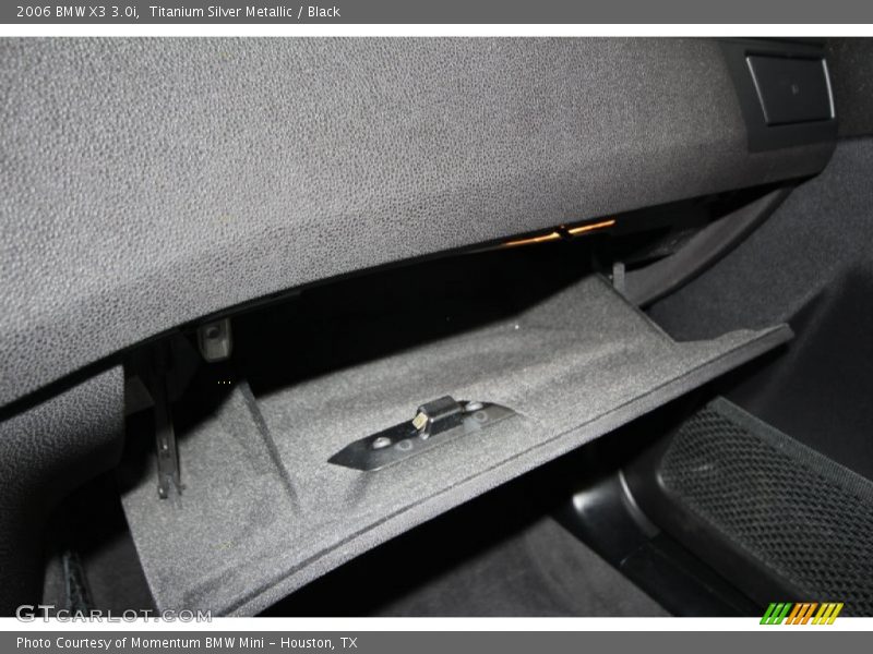 Titanium Silver Metallic / Black 2006 BMW X3 3.0i