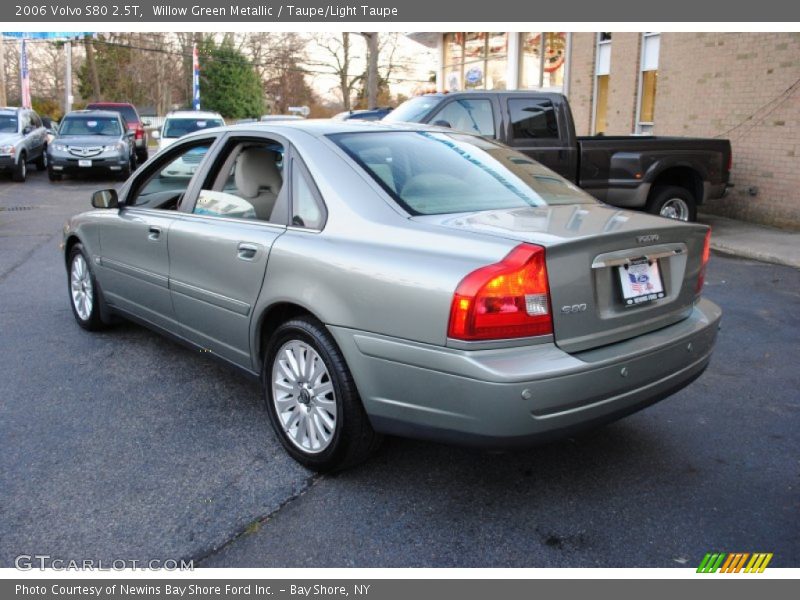 Willow Green Metallic / Taupe/Light Taupe 2006 Volvo S80 2.5T