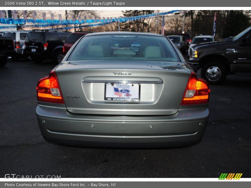 Willow Green Metallic / Taupe/Light Taupe 2006 Volvo S80 2.5T