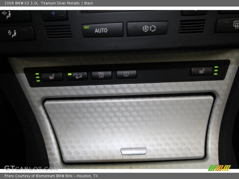 Titanium Silver Metallic / Black 2006 BMW X3 3.0i