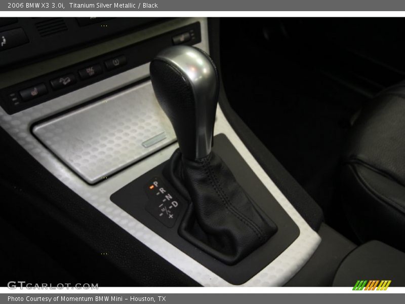 Titanium Silver Metallic / Black 2006 BMW X3 3.0i