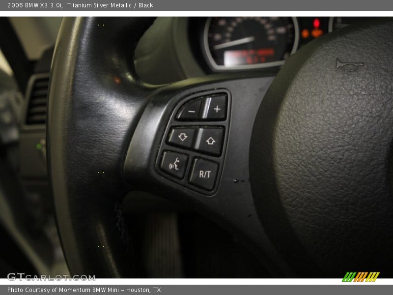 Titanium Silver Metallic / Black 2006 BMW X3 3.0i