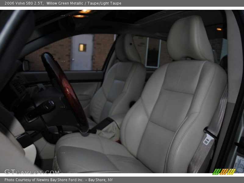 Willow Green Metallic / Taupe/Light Taupe 2006 Volvo S80 2.5T