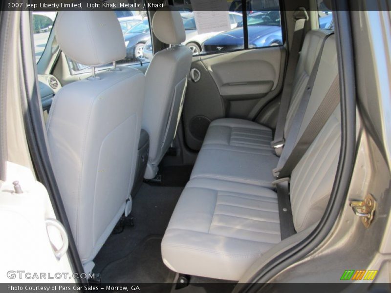 Light Khaki Metallic / Khaki 2007 Jeep Liberty Limited