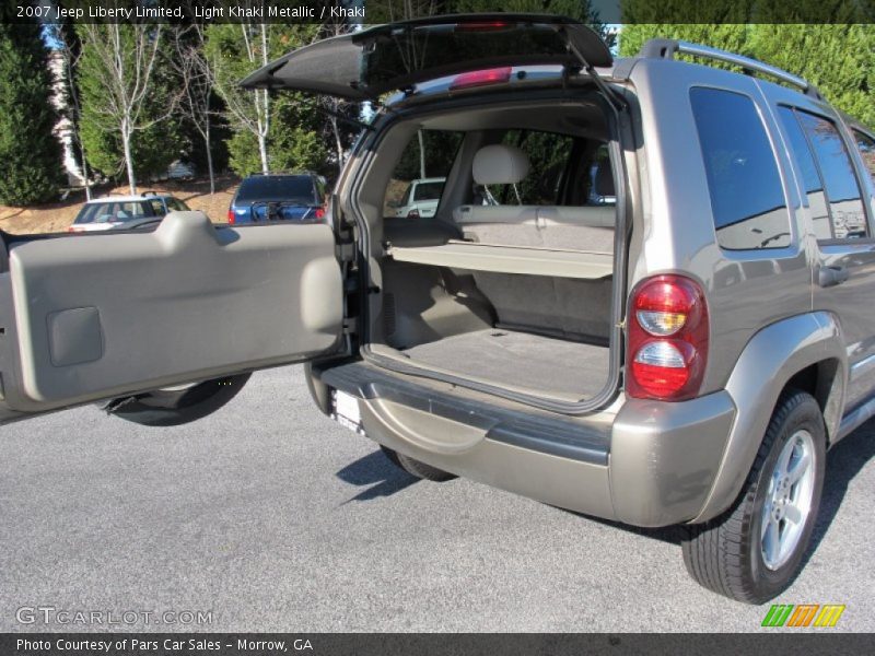 Light Khaki Metallic / Khaki 2007 Jeep Liberty Limited